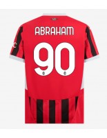 AC Milan Tammy Abraham #90 Domácí Dres 2024-25 Krátký Rukáv